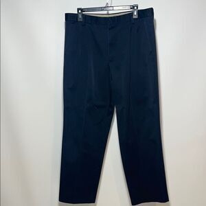 Dockers dark blue pleated pants
